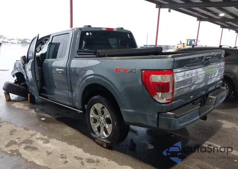 2023 Ford F-150 Platinum z USA, uszkodzony, nr VIN 1FTFW1ED2PFB87324